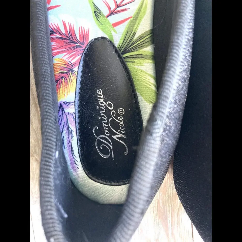 Dominique Nicole Girls Shoes Butterfly NEW Black Size 4M Shoe Dept.